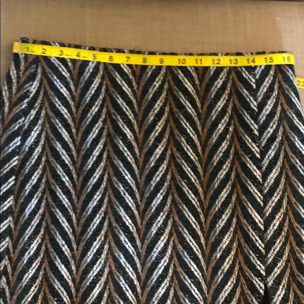 NWT Chevron tweed mini skirt - Picture 8 of 10